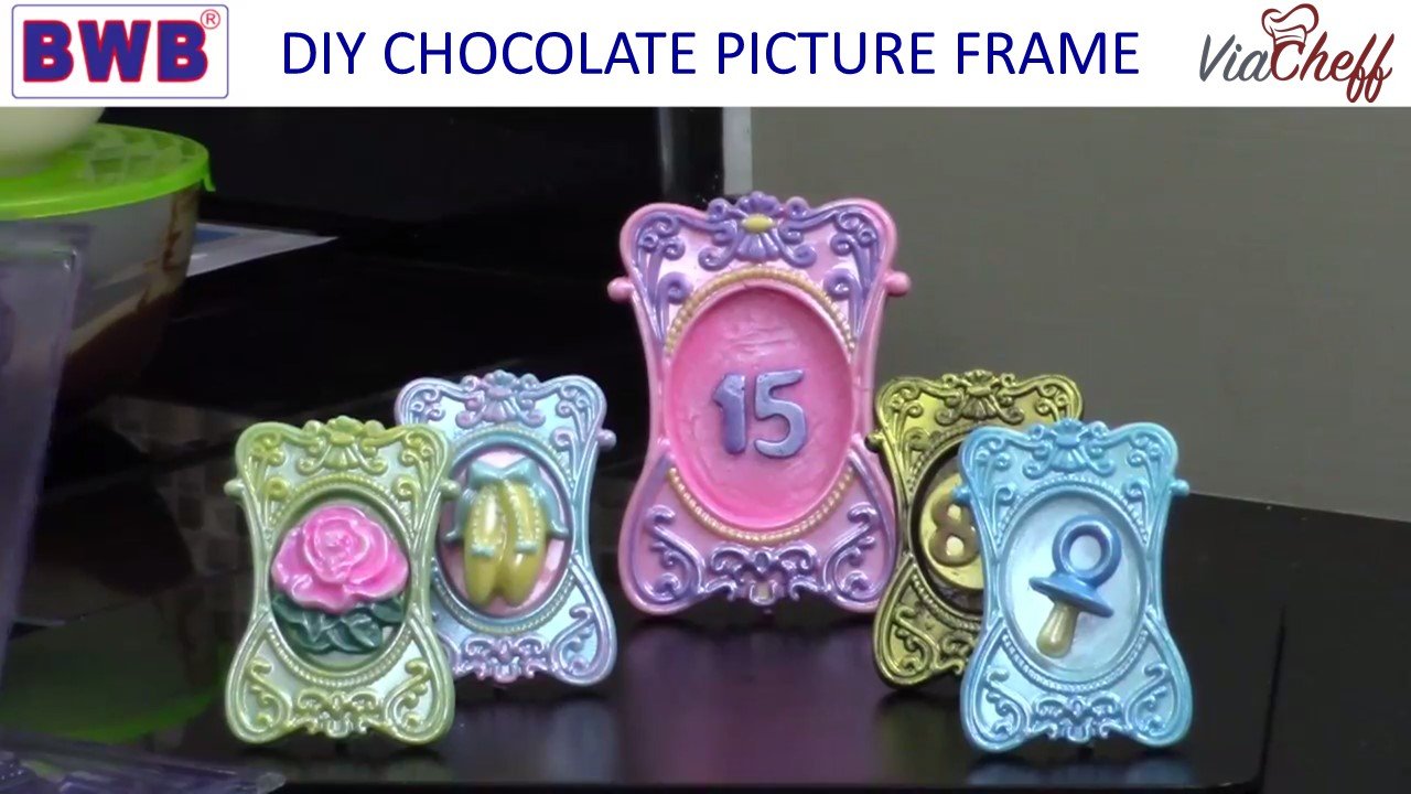 DIY Chocolate Picture Frame - ViaCheff.com