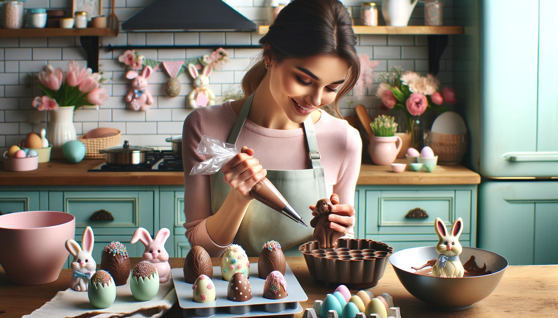 Easter Delights: Craft the Perfect Chocolate Eggs and Bunnies