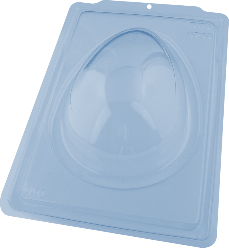 Plain Easter Egg 3-Part Chocolate Mold 1Kg Shell (BWB)