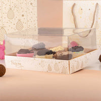 Thumbnail for Box for Easter Egg With Clear Lid. (For 50g  egg shells) BLISS Line - 10 Pack