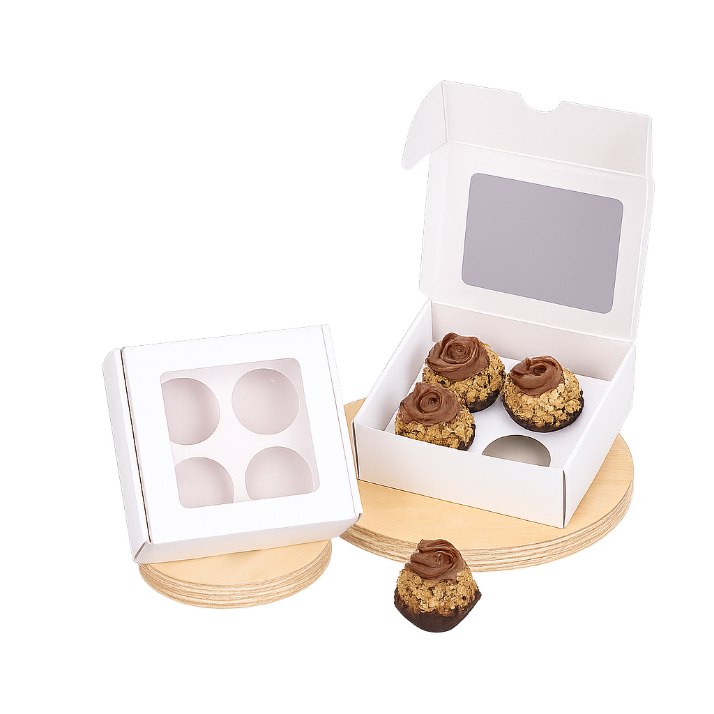 4-Candy Box with Removable Tray – Pack of 25 Units