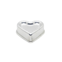 Thumbnail for Aluminum Mini Cake Pan with Heart Design 12x13x4.5cm (LxWxH)