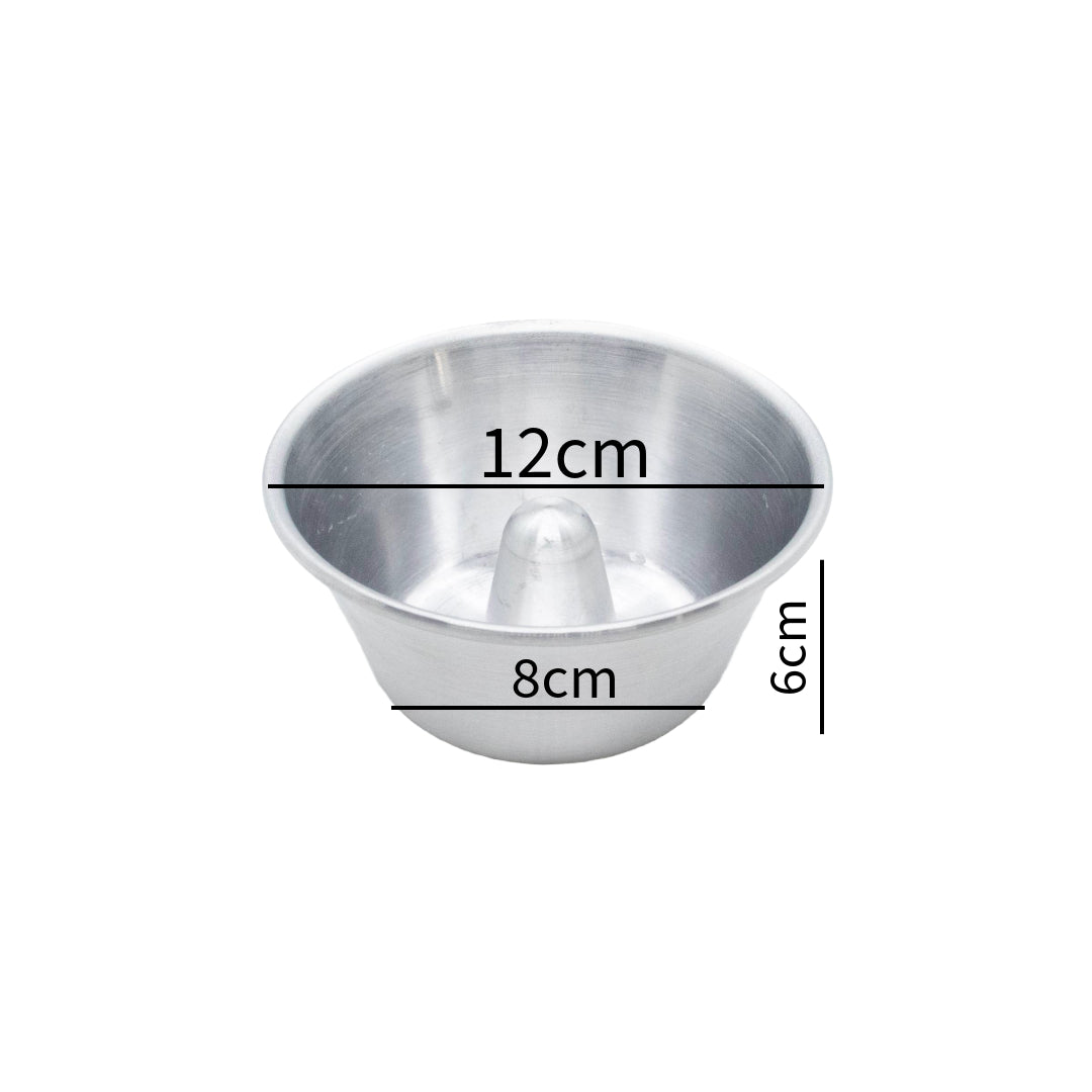 Aluminum Mini Cone-Shaped Homemade Cake Pan 8x6x12cm (Top x Height x Base)- Mini Caseirinho