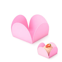 Thumbnail for Plain Baby Pink Mini Dessert Liners - 50 count