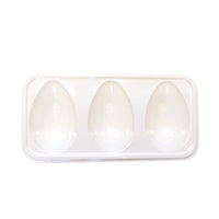 Thumbnail for 3 Cavities 50g Easter Egg White/Clear Case  (5 count)