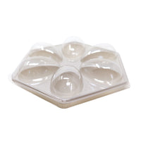 Thumbnail for 6 Cavities 50g Easter Egg White/Clear Case  (5 count)