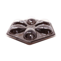 Thumbnail for 6 Cavities 50g Easter Egg Brown/Clear Case  (5 count)