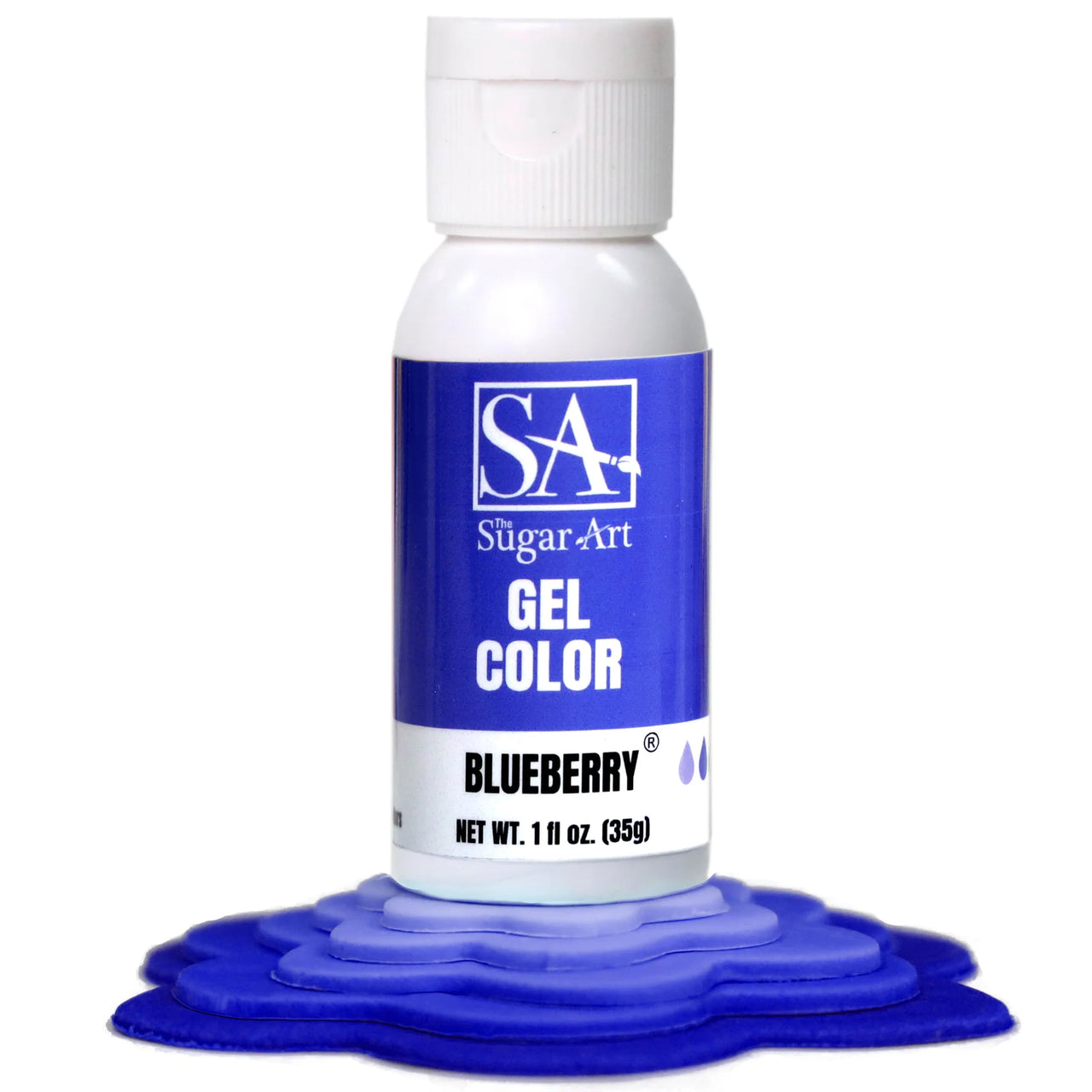 Blueberry Gel Color 1oz (35g)