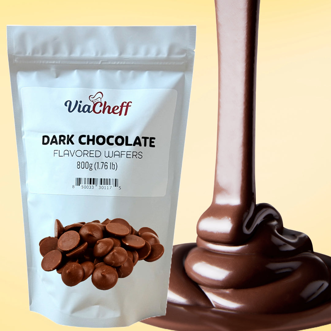 Dark Chocolate Flavored Wafers 800g (1.76lb)