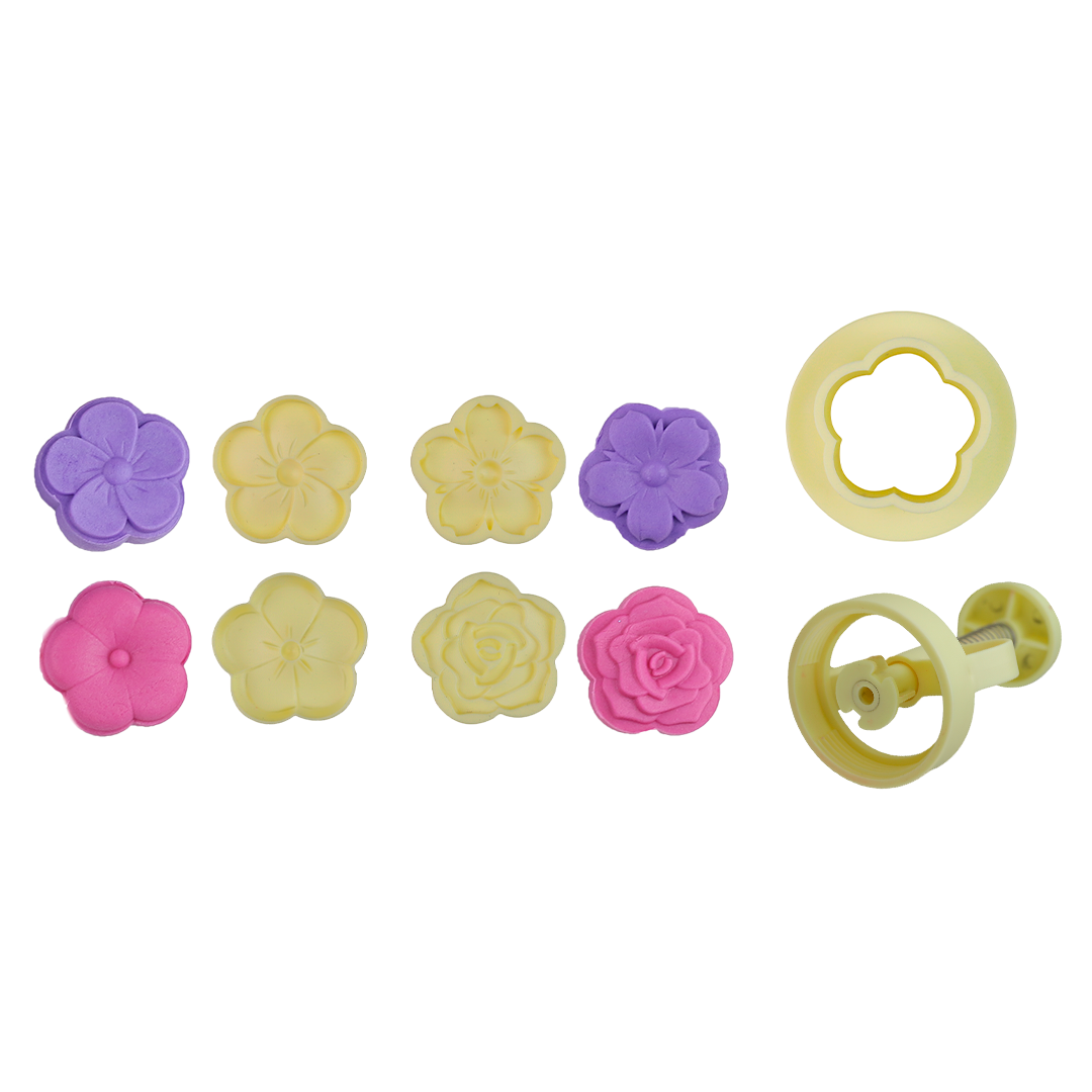 Brigadeiro Ejector  4 designs Set (Flowers) BlueStar