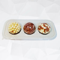 Thumbnail for 3 Cavities Clear/White Candy Case (5 count)