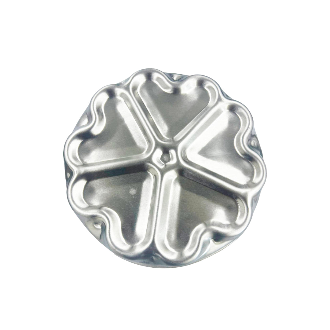 Five Hearts Round Aluminum Cake Pan Size 18cm x 5cm (W x H)