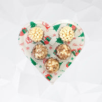 Thumbnail for 5 cavities Clear/Christmas Heart Candy case (5 count)