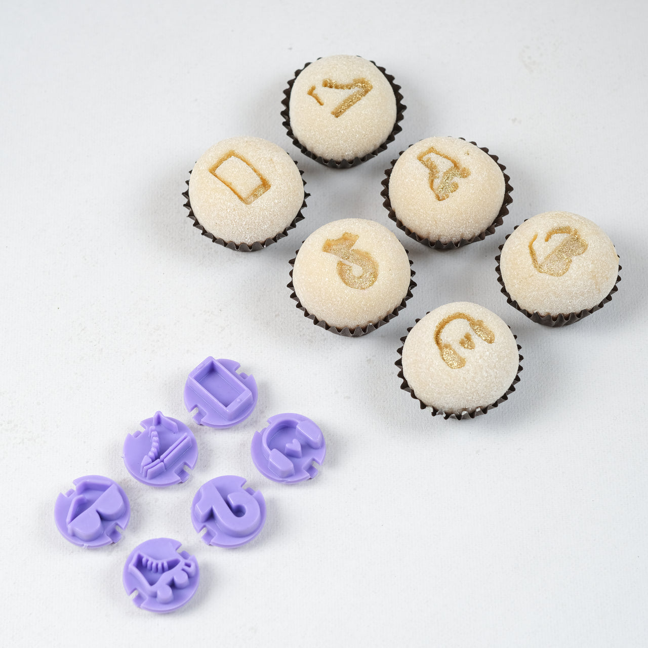 "Young Accessories" Embossing Candy Stamp Set  (7 pieces) Jovem