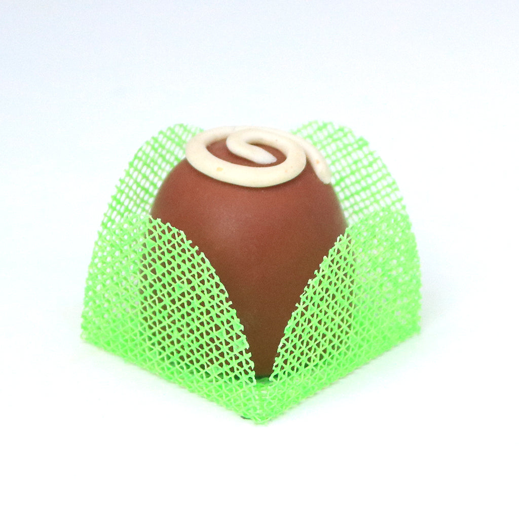 Tela Neon Green Mini Dessert Liners - 50 count