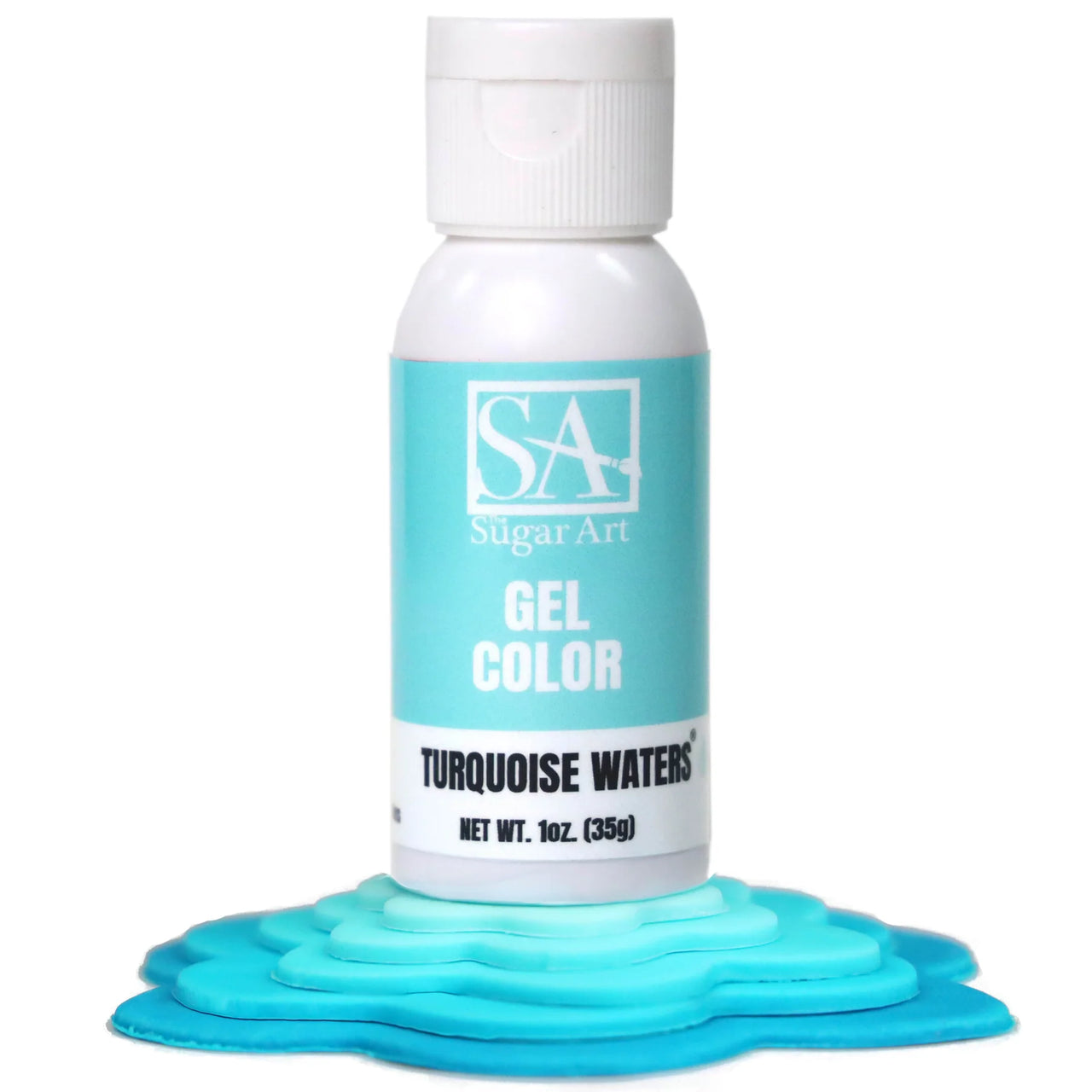 Turquoise Gel Color 1oz (35g)