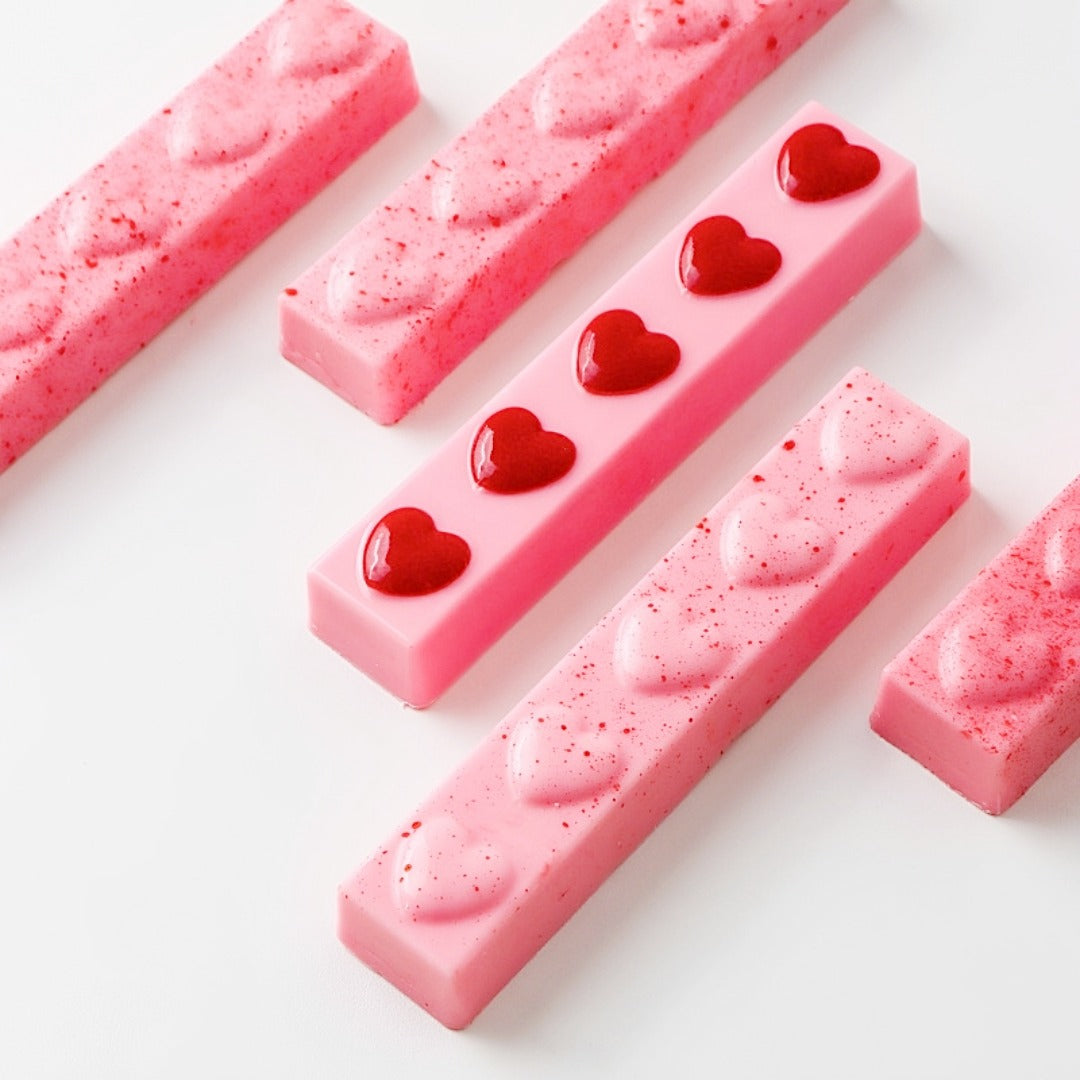 Small Love Bar 3-Part Chocolate Mold (BWB)