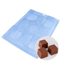 Thumbnail for Square Cup 3-Part Chocolate Mold (BWB)