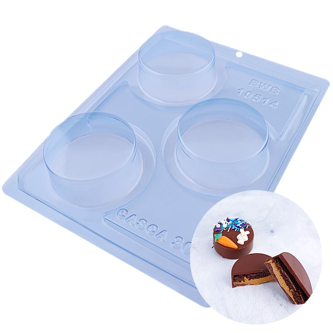 Large Brazilian Honey Bread 3-Part Chocolate Mold (BWB)