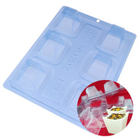 Thumbnail for Mousse Cup N.03  3-Part Chocolate Mold (BWB)