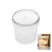 Thumbnail for Rounded Containers For Cake In A Jar With Lid  (220ml) - 10 Pack