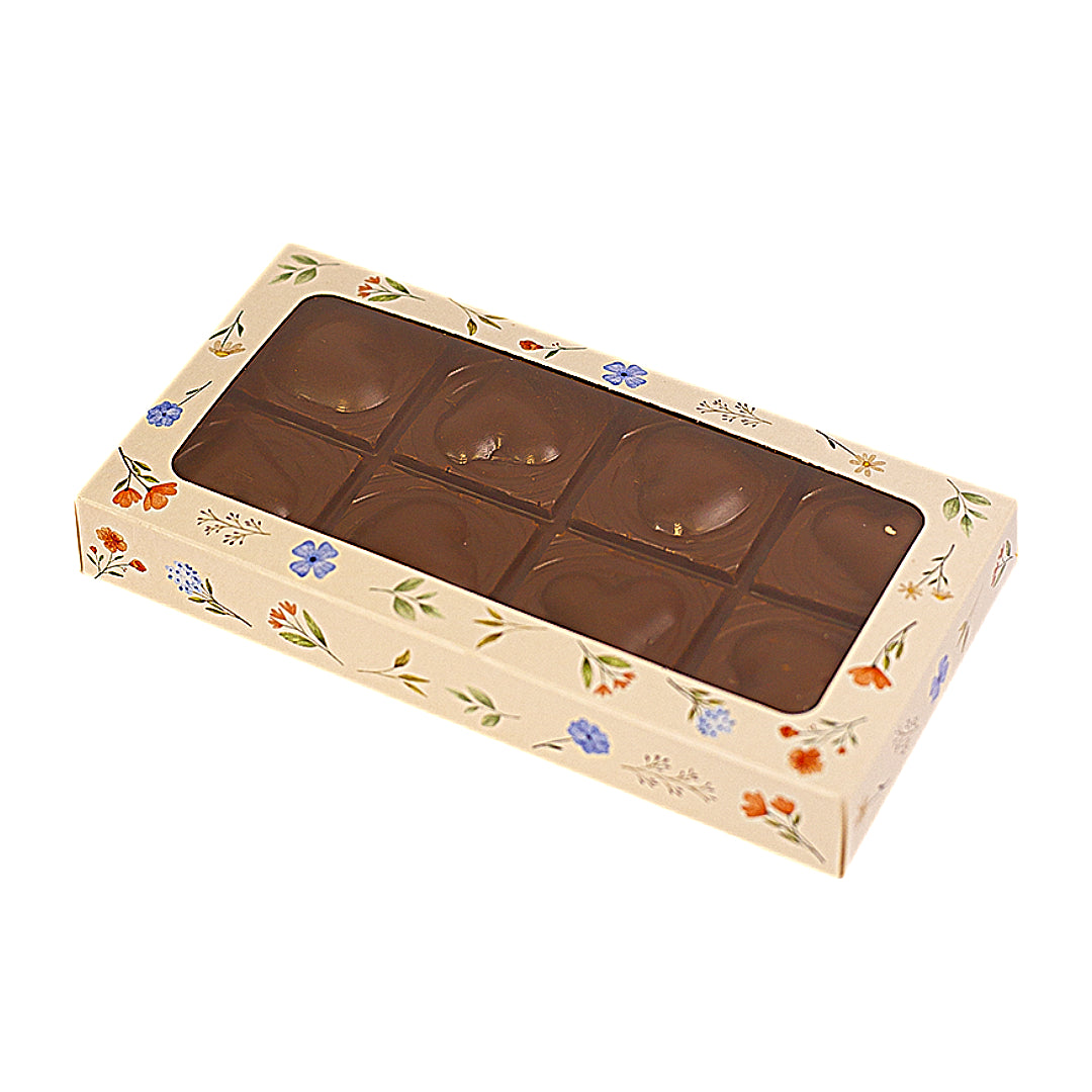 Floral Meadow Chocolate Bar Box – Pack of 10 – Compatible with BWB 3-Part Mold