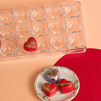 Thumbnail for Heart Shaped Hard Chocolate DIY Candy Mold – 18 Cavities – BlueStar