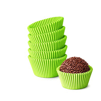 Thumbnail for Premium Greaseproof Paper Candy Cups for Brigadeiros – GREEN