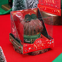 Thumbnail for Mini Panettone Box with Acetate Lid Nutcracker-Themed (Pack of 10)