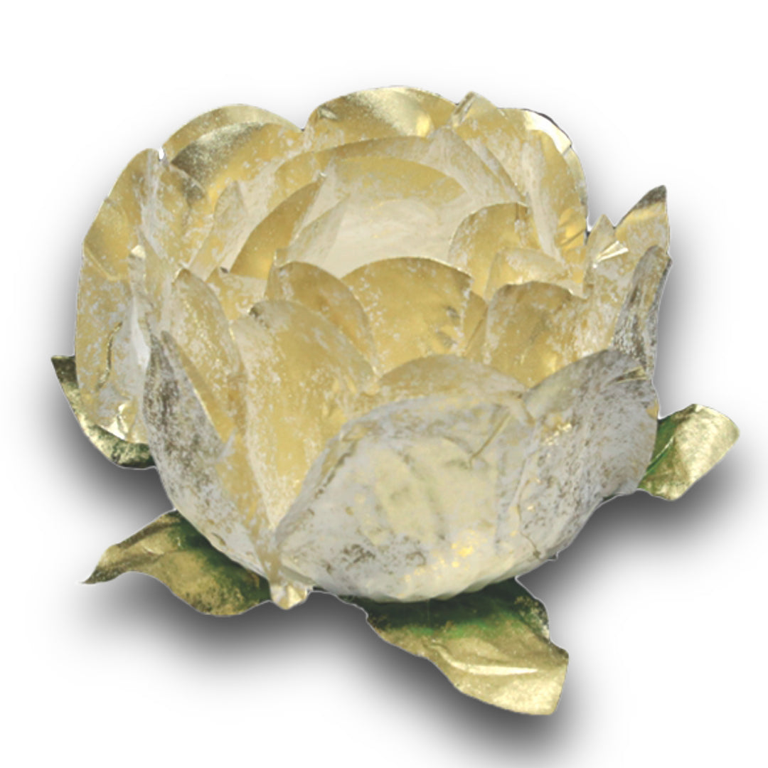 Bella Flower Truffle Wrapper - Champagne Gold (30 Pack)
