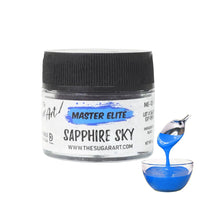 Thumbnail for Sapphire Sky ME Edible Paint Powder Elite Color™ (4g Jar)