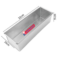 Thumbnail for Aluminum Pan for Slice Cake – 32 x 10 x 9 cm – Professional Quality by Caparroz