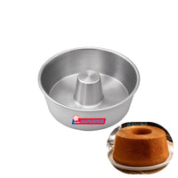 Thumbnail for Mini Angel Food Cake Pan – Conical Tube Pan – 13x6cm – Aluminum by Caparroz