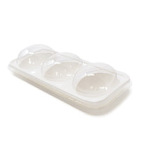 Thumbnail for 3 Cavities 50g Easter Egg White/Clear Case  (5 count)