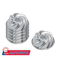 Thumbnail for Mini Swirl Bundt Cake Pans – 9x3.5cm Aluminum Set of 6 by Caparroz