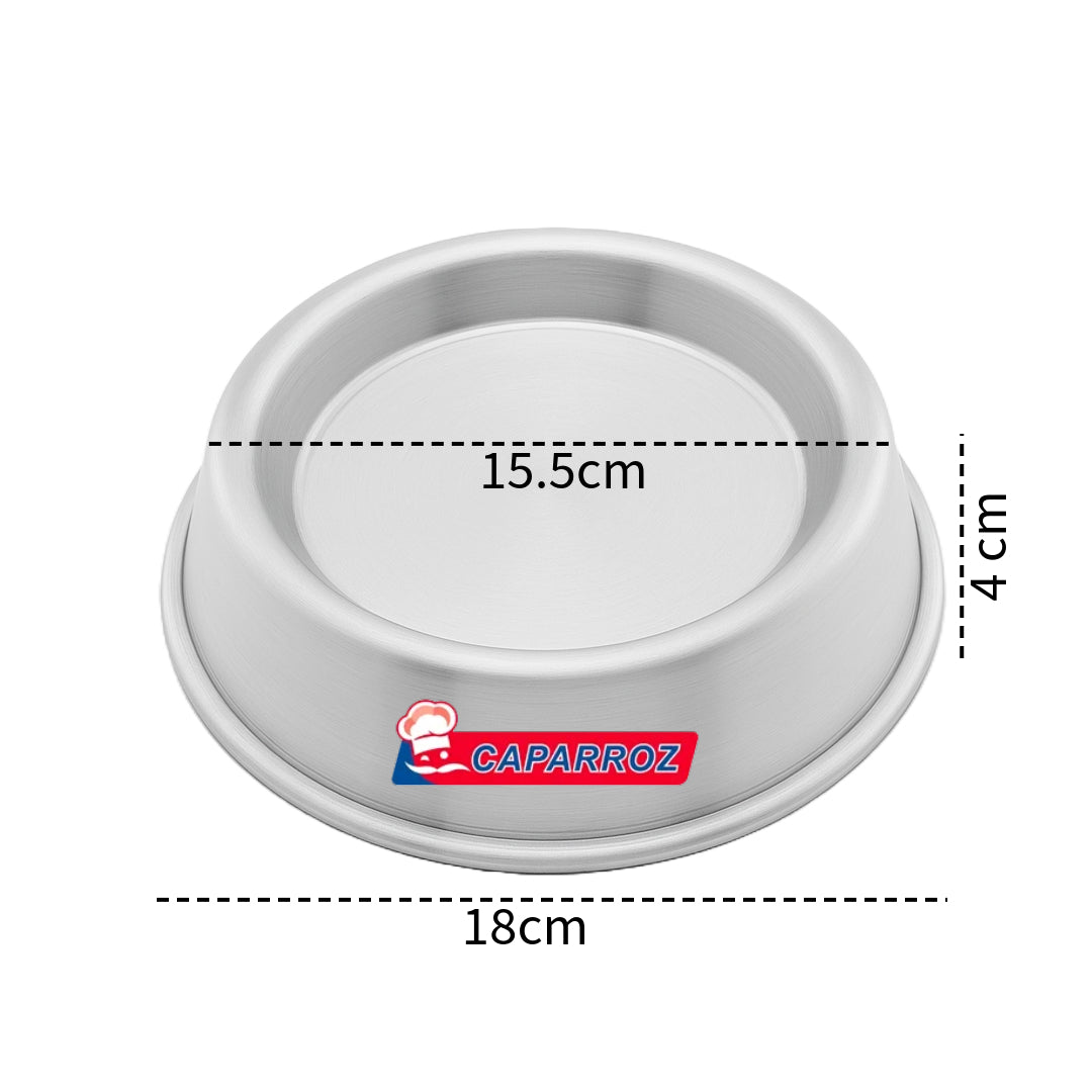 Low-Profile Volcano Cake Pan – 18x4cm – Aluminum Mold by Caparroz