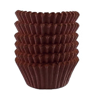 Thumbnail for Premium Greaseproof Paper Candy Cups for Brigadeiros – BROWN