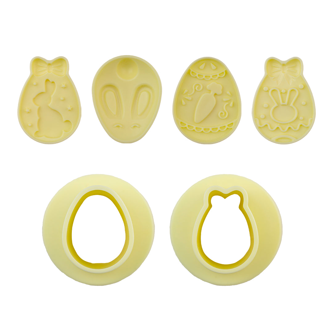 Brigadeiro Ejector Mold 4 designs Set (Easter Egg Design) BlueStar