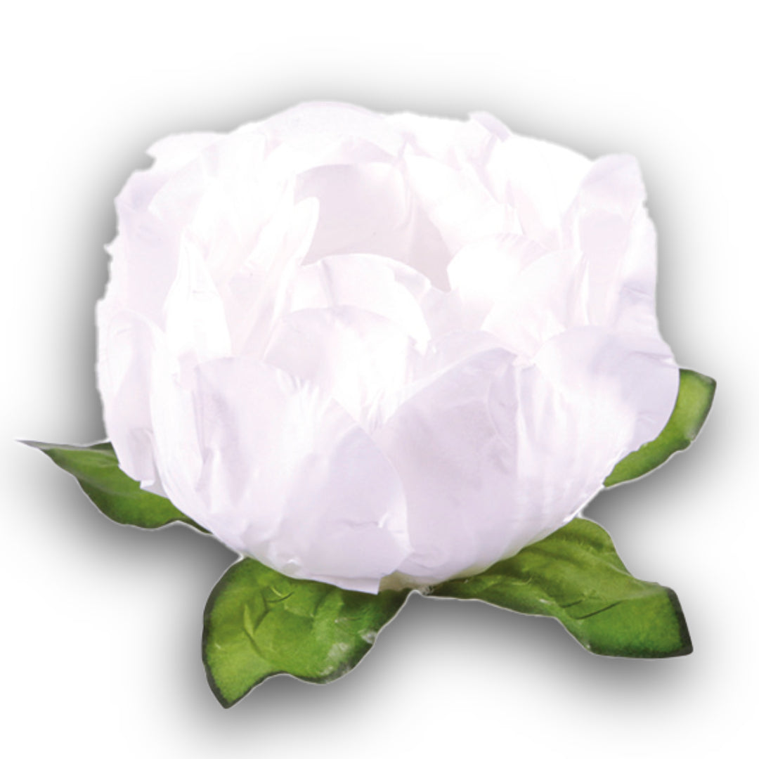 Bella Flower Truffle Wrapper White (30 Pack)
