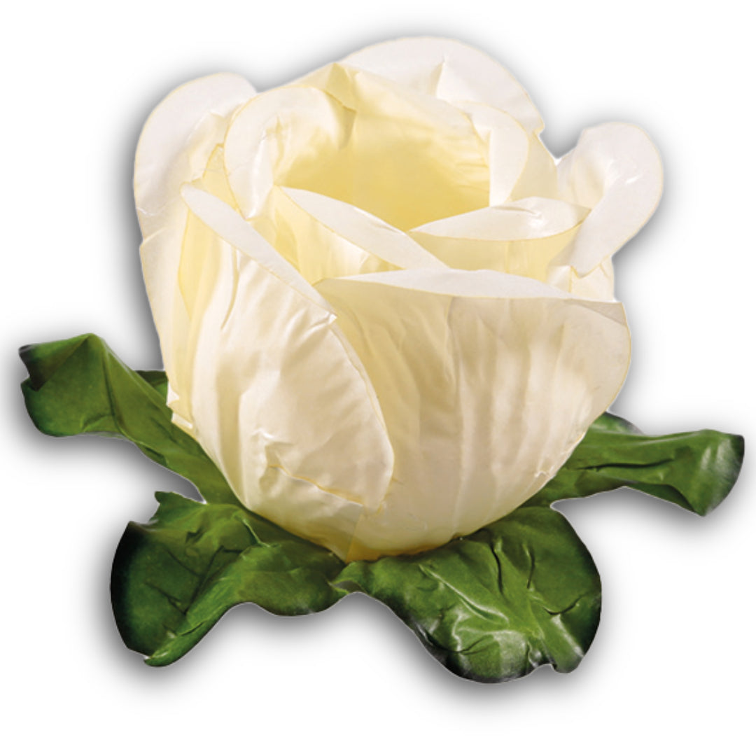 Queen Flower Truffle Wrapper – Ivory (30 Pack)