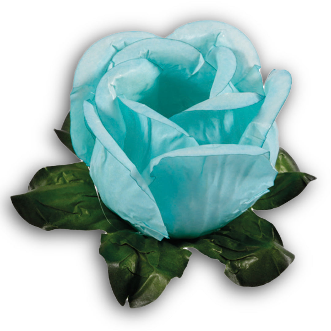Queen Flower Truffle Wrapper – Tiffany Blue (30 Pack)