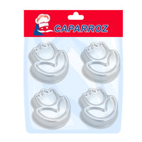 Thumbnail for Mini Tulip Aluminum Cake Mold – Set of 4 (9 x 4 cm) by Caparroz – Oven-Safe & Food-Grade