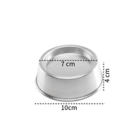 Thumbnail for Mini Savarin Mold – Set of 3 – Baby Size 10x4cm – Aluminum Dessert Ring by Caparroz