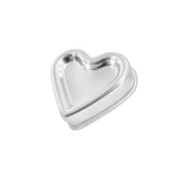 Thumbnail for Aluminum Mini Cake Pan with Heart Design 12x13x4.5cm (LxWxH)