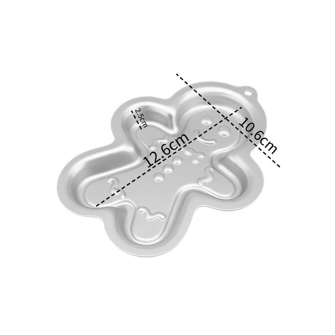 Gingerbread Man Aluminum Cake Mold – Caparroz
