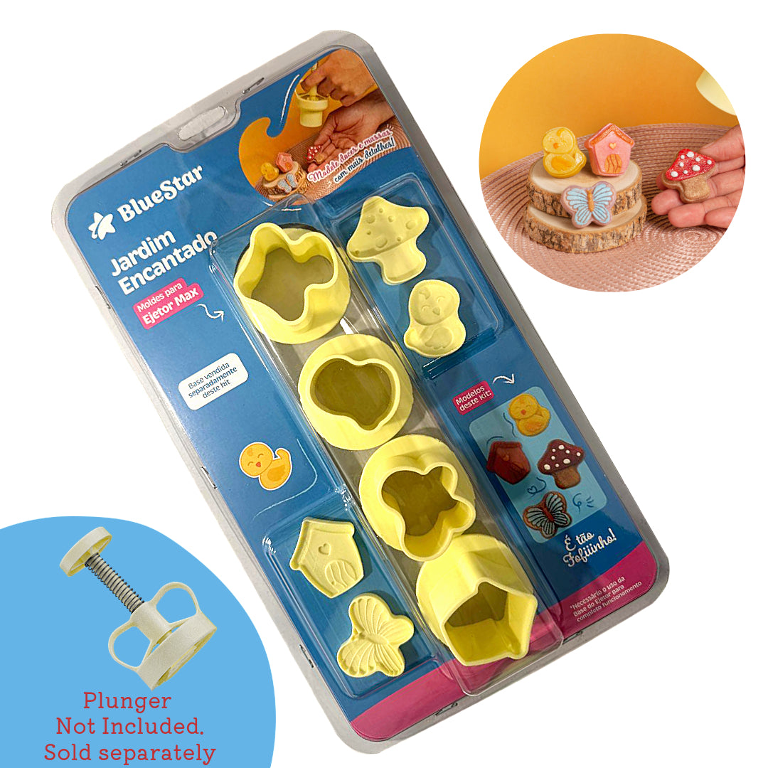 Enchanted Garden Brigadeiro Mold - 4 designs Set