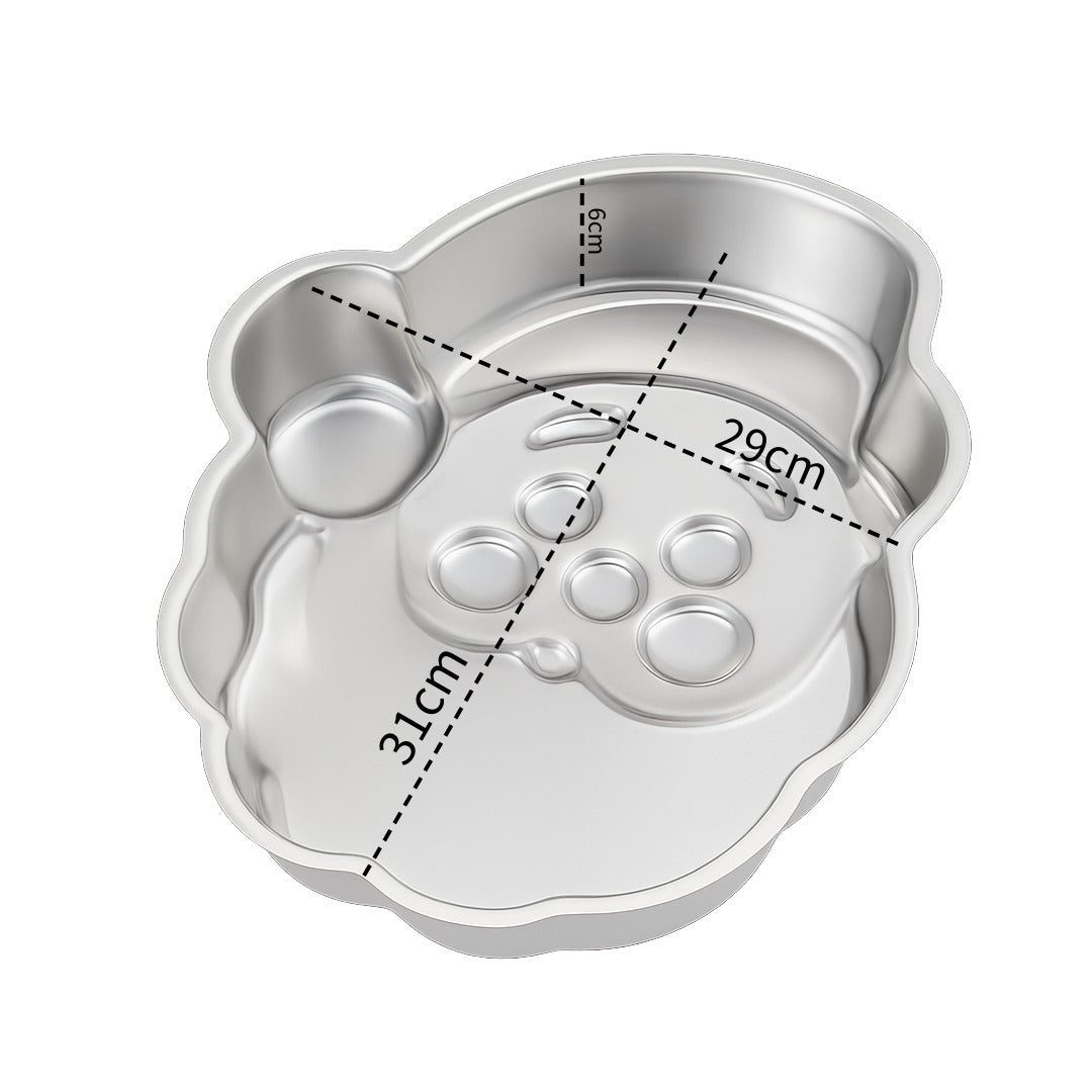 Santa Claus Aluminum Cake Mold – Caparroz
