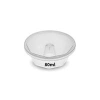 Thumbnail for Oven Safe Plastic Mini Pudding/Flan Pan With Lid - 20 Pack (80ml)