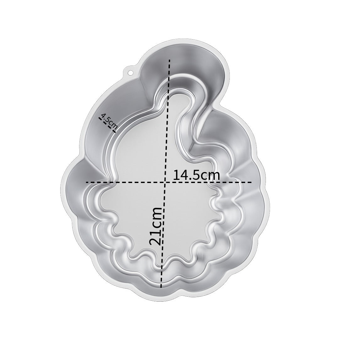 Santa Hat Aluminum Cake Pan (Caparroz)