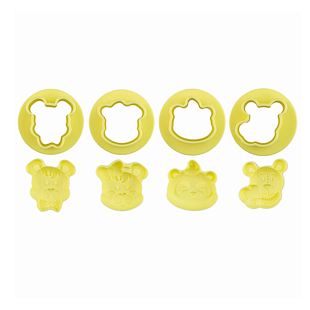 Teddy Bears Brigadeiro Mold - 4 designs Set